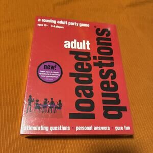 NEW Adult Loaded Questions A Rousing Adult Party Game SEALED 2015 17+ 4-6 Player